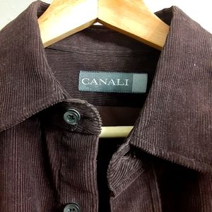 CANALI Mens Corduroy shirt